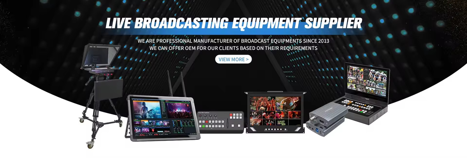 Teleprompter de estudio