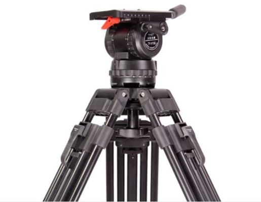 V150 TYSTVideo trípode de fibra de carbono para grabación de vídeo/película/película