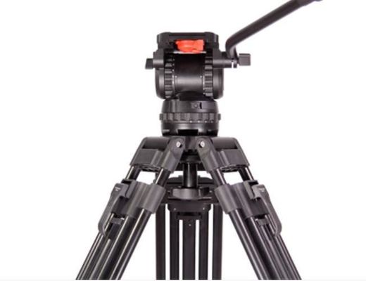 V150 TYSTVideo trípode de fibra de carbono para grabación de vídeo/película/película