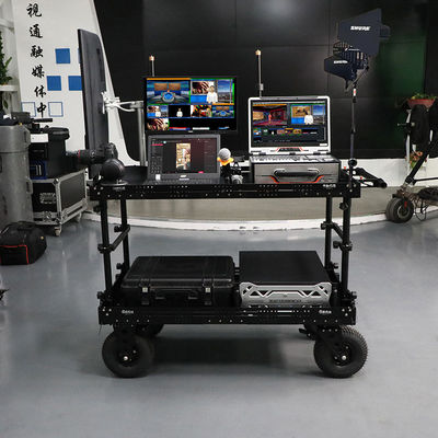 Equipo de almacenamiento de películas de rodaje de estudio de la habitación de carro con dimensiones de despliegue 120 * 60 * 92cm