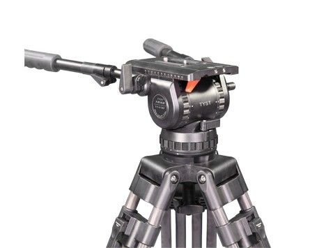 Bolso suave estándar V150 TYSTVideo Tripod profesional de fibra de carbono para grabación de video