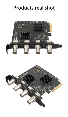 Tarjeta de captura de vídeo TY4SDI de 4 canales SDI 1080P 60fps para una solución de ahorro de espacio
