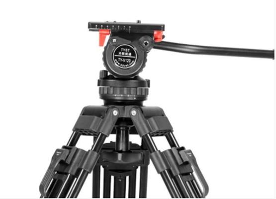 V120 TYSTVideo Tripod profesional de fibra de carbono El trípode perfecto para el rodaje de video