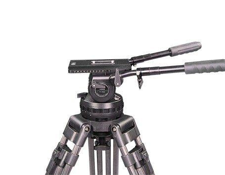 V600 Teleprompter de cámara profesional Bolso de transporte de trípode de fibra de carbono para grabación de video