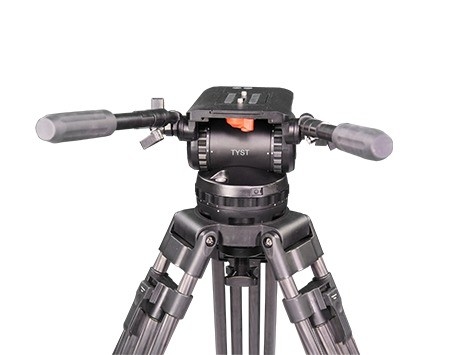 V600 Teleprompter de cámara profesional Bolso de transporte de trípode de fibra de carbono para grabación de video