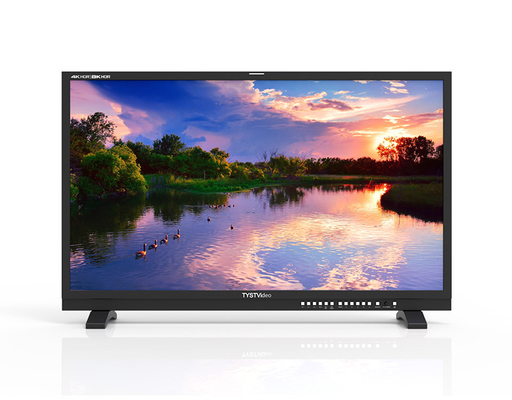 TYSTVideo 50&quot; 4K 8K Ultra-HD Resolución SFP Entrada Director de Transmisión Monitor para vigilancia de CCTV Haciendo películas