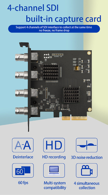 La adquisición de audio y video en vivo se hace fácil con la tarjeta de captura HD 1080p TY-4SDI