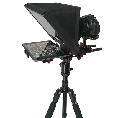 7-13.5 pulgadas de control remoto inalámbrico portátil Teleprompter Vidrio para tableta