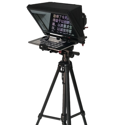 7-13.5 pulgadas de control remoto inalámbrico portátil Teleprompter Vidrio para tableta