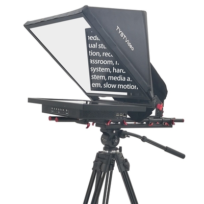 Tipografía y colores de fondo personalizables en el Teleprompter de monitor de 1000 nit para el estudio de televisión