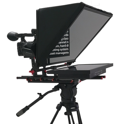 Tipografía y colores de fondo personalizables en el Teleprompter de monitor de 1000 nit para el estudio de televisión