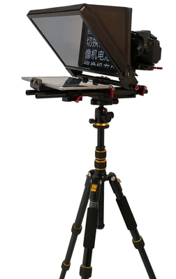 Kit de Teleprompter de tabletas de 7-13 pulgadas con pantalla de recubrimiento de resaltos de TYSTVideo y peso de 8 kg