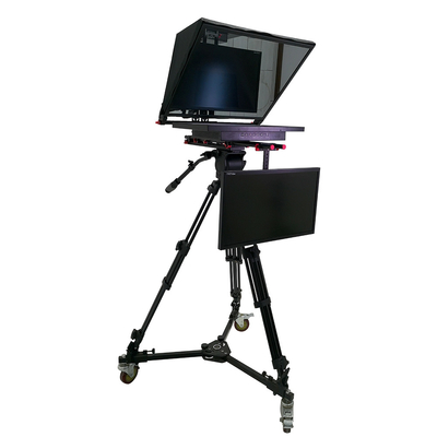 TYSTVideo Teleprompter de equipos de radiodifusión con monitor de 24 pulgadas Compatibilidad perfecta