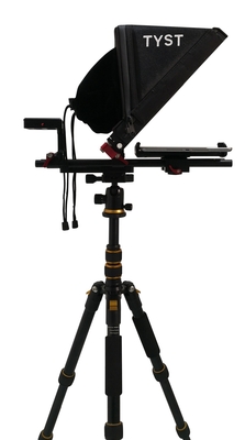 Kit de Teleprompter de tabletas de 7-13 pulgadas con pantalla de recubrimiento de resaltos de TYSTVideo y peso de 8 kg