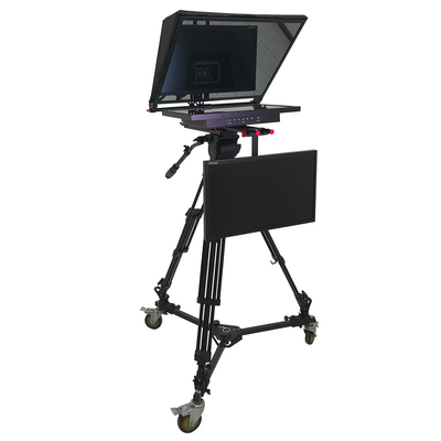 TYSTVideo Teleprompter de equipos de radiodifusión con monitor de 24 pulgadas Compatibilidad perfecta