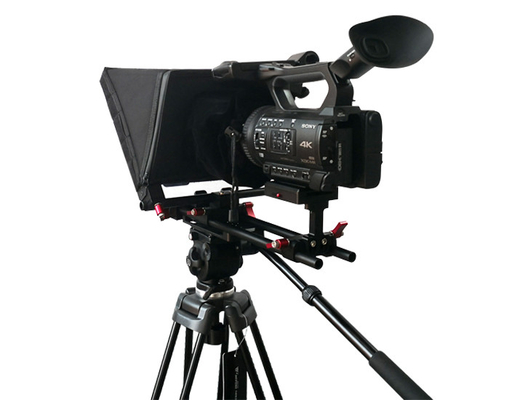 TYSVideo Teleprompter de tableta de almohadilla portátil para cámara DSLR Teleprompter y disparo