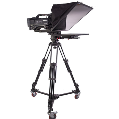 Kit de teleprompter de 2 mm para estudio de transmisión de 24 pulgadas y distancia de 10-30 pies