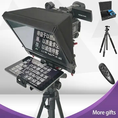 Teleprompter portátil de 2 a 20 pies de distancia de operación para Android o iPad