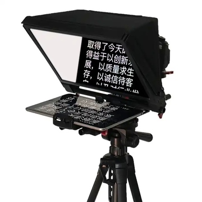 Teleprompter portátil de 2 a 20 pies de distancia de operación para Android o iPad