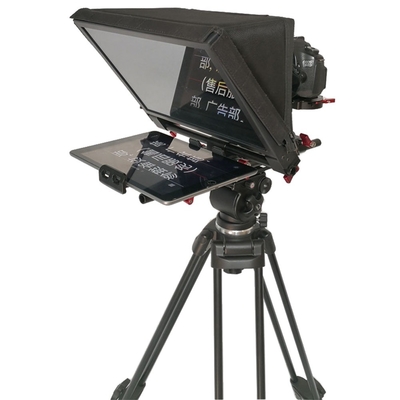 7-13 pulgadas de soporte para tabletas TYSTVideo Teleprompter Kit con pantalla de recubrimiento de resaltes