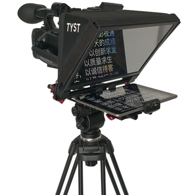 7-13 pulgadas de soporte para tabletas TYSTVideo Teleprompter Kit con pantalla de recubrimiento de resaltes