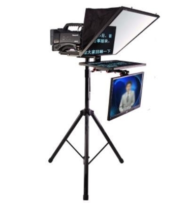 Alta luminosidad pantalla doble de 21 pulgadas Computadora de mando incorporada para sala de estudio de voz