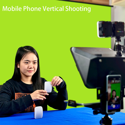 Teleprompter universal de teléfono móvil y pad para disparos en vivo TS-350Pro