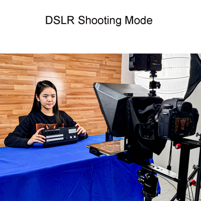 Teleprompter universal de teléfono móvil y pad para disparos en vivo TS-350Pro