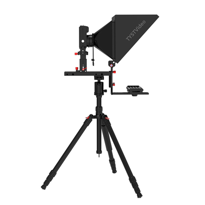 Teleprompter de teléfono móvil / tableta de 4-15 pulgadas con control remoto de TYST
