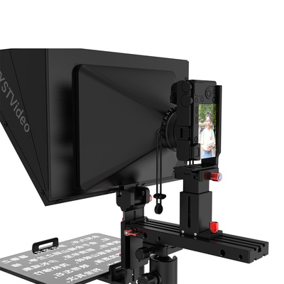 Teleprompter de teléfono móvil / tableta de 4-15 pulgadas con control remoto de TYST