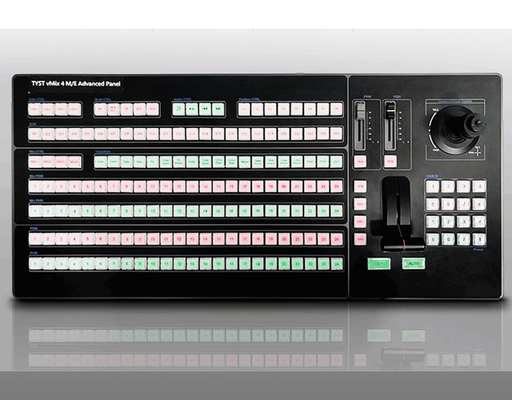 PTZ Input 4M/E TYST Panel de interruptores teclado Panel de control VMIX 4ME en tiempo real en vivo Sistemas de reproducción de movimiento lento