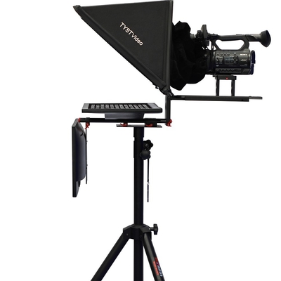 Teleprompter de cámara de Congreso de 22 pulgadas para profesionales y producción