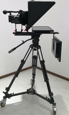 Teleprompter de alta transmisión de 24 pulgadas para equipos de radiodifusión TYSTVideo