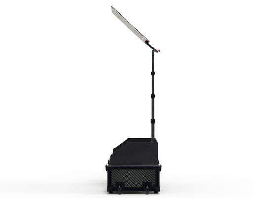 Teleprompter de vidrio ajustable de 22 pulgadas para videoconferencias y eventos en vivo