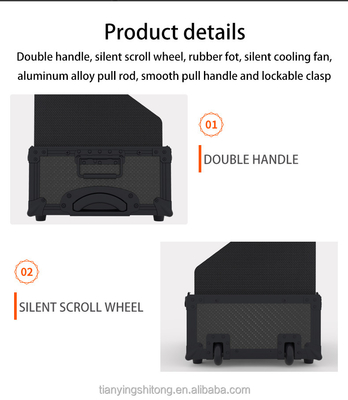 Ángulo de visión vertical ajustable TYSTVVideo Control Teleprompter Studio