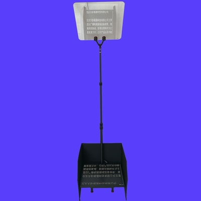 Teleprompter de 17 pulgadas para videoconferencias de televisión y eventos en vivo 97% de transmisión de luz