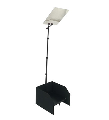 Teleprompter de 17 pulgadas para videoconferencias de televisión y eventos en vivo 97% de transmisión de luz