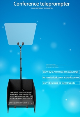17 pulgadas de salón de conferencias Super Teleprompter de la reunión del discurso con y la transmisión de luz 97%