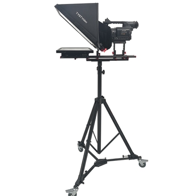 24 pulgadas de pantalla única de Prompter Auto-Espejo incorporado para Teleprompter Remote de Transmisión