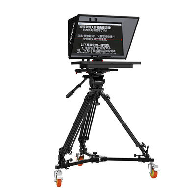 Un Teleprompter de monitor grande con alta resolución y soporte de lenguaje TYST Video