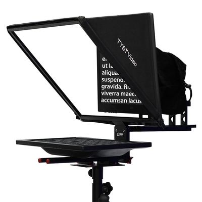 Teleprompter de vidrio calibrado HD de 22 pulgadas para equipos de transmisión de televisión