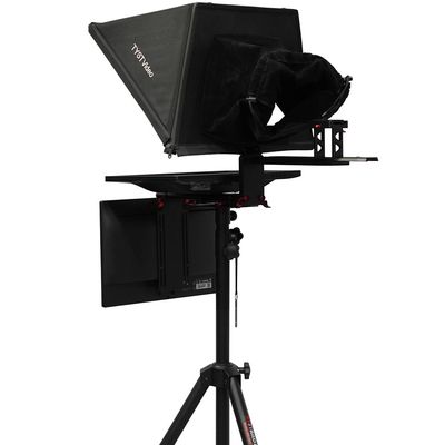 TYSTVideo Teleprompter de pantalla grande de 24 pulgadas para la estación de estudio