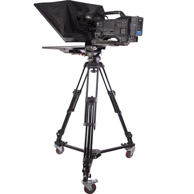 Teleprompter de estudio de transmisión de habla de 22 pulgadas con trípode de lanzador por TYSTVideo