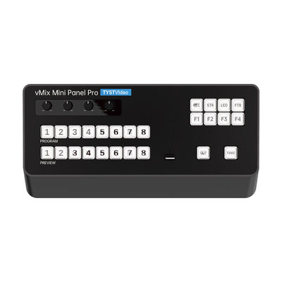 Panel de control de grabación y transmisión de vídeo TYSTV Vmix Mini Directing Switch Keyboard