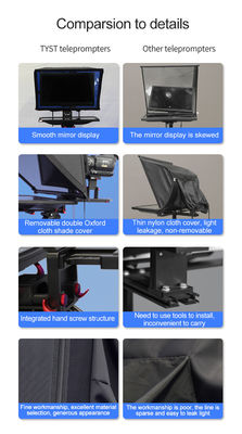 Máquina de transmisión en vivo de TV portátil TYSTVideo Professional para grabación en interiores o exteriores