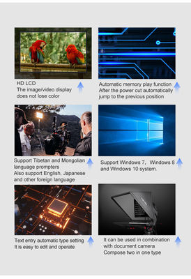 Máquina de transmisión en vivo de TV portátil TYSTVideo Professional para grabación en interiores o exteriores