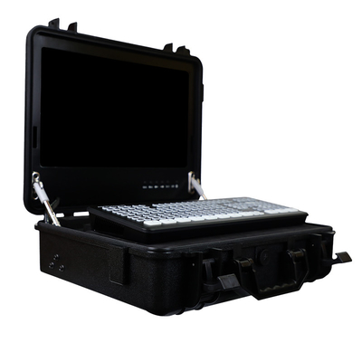 Caso de transporte negro profesional para el conmutador portátil y protector Blackmagic ATEM
