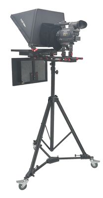 TYSTVideo 20 pulgadas Teleprompter de doble pantalla de estudio para deportes en vivo Uno excepto vidrio