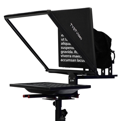 TYSTvideo Teleprompter privado de 24 pulgadas para el estudio de espectáculos en vivo