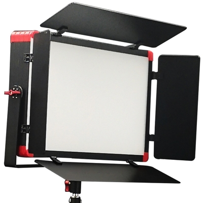 Luz portátil para fotografía con cubierta acrílica de aleación de aluminio